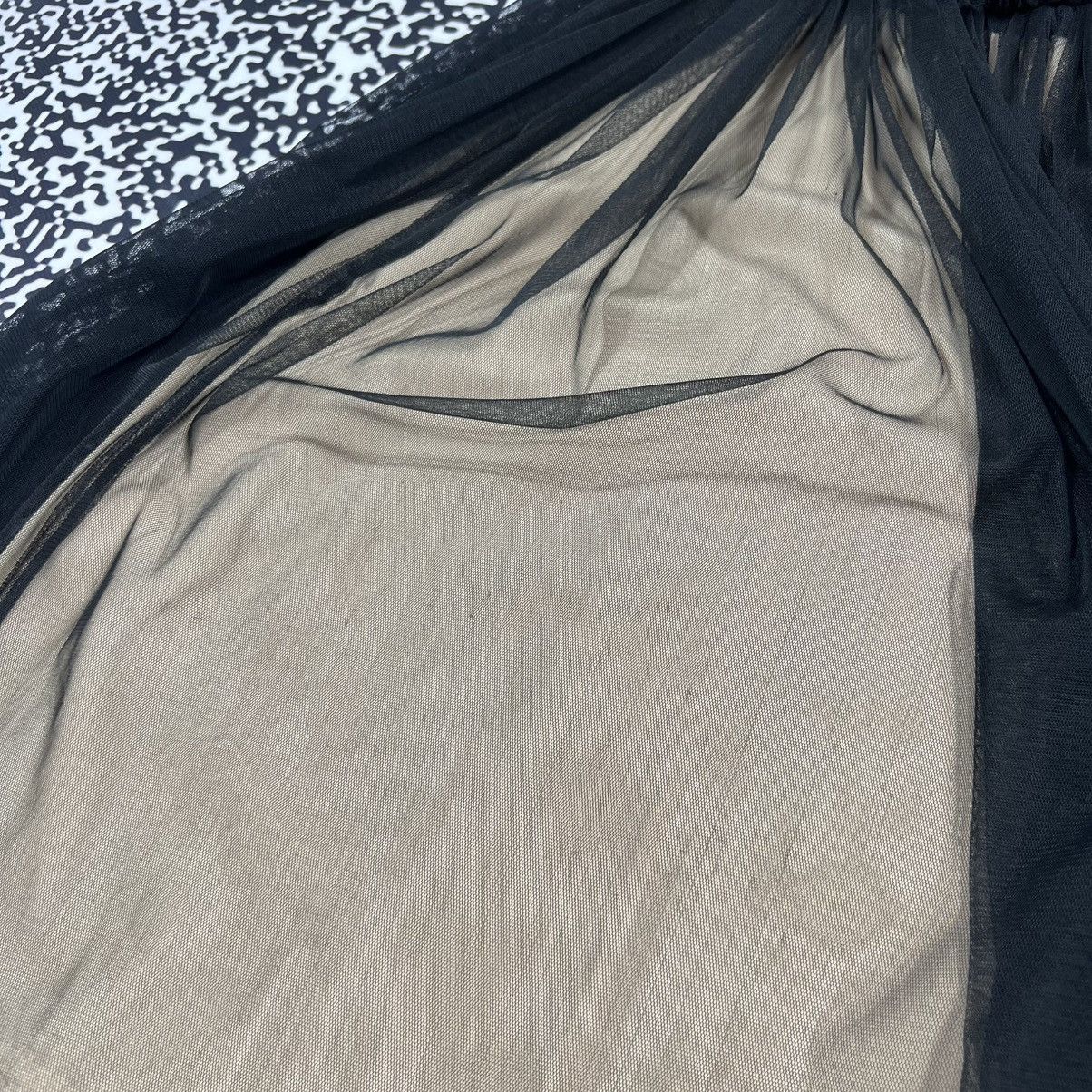 Dolce & Gabbana Dolce Gabbana Silk Sheer Tulle Dress Nude Lining Luxury Rare Size S / US 4 / IT 40 - 15 Thumbnail