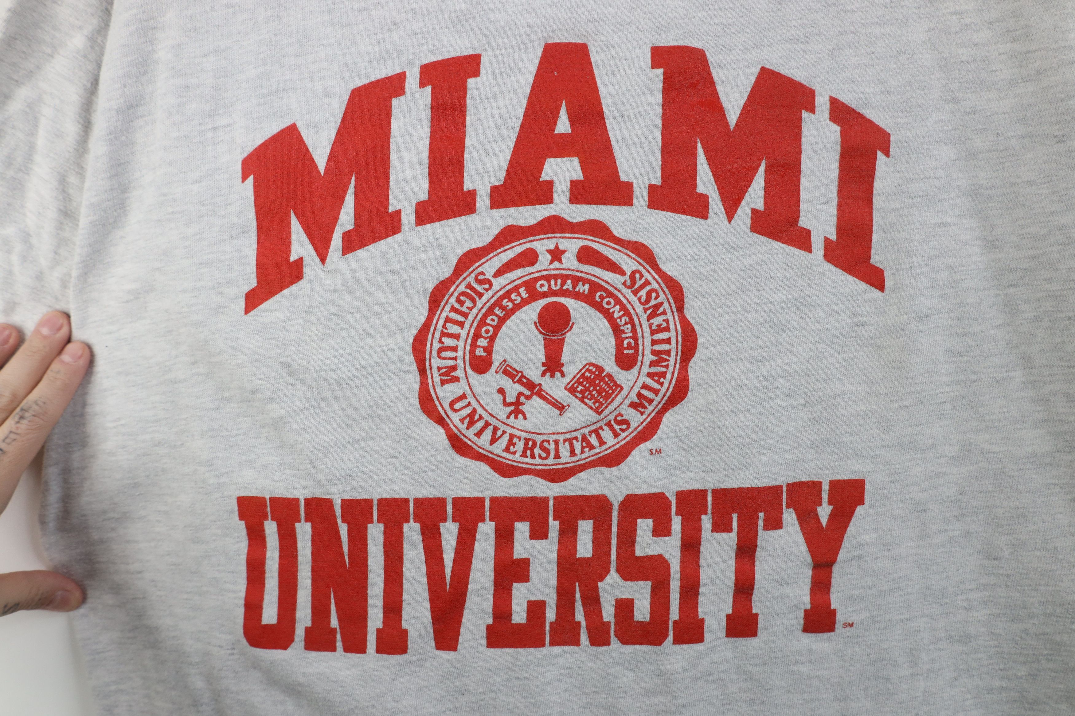 Champion Vintage 90s Champion University of Ohio Short Sleeve T-Shirt Size US XXL / EU 58 / 5 - 5 Thumbnail