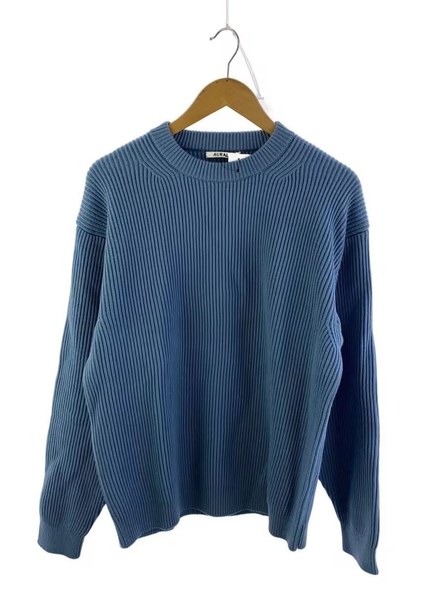 Auralee AW23 Ribbed Knit Sweater Size US XXL / EU 58 / 5 - 1 Thumbnail