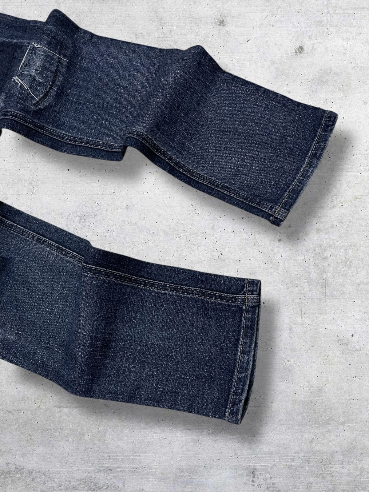 Kapital VINTAGE BIT BLUE 90S JAPAN DESIGNER DISTRESSED RIPPED JEANS Size US 29 - 4 Thumbnail
