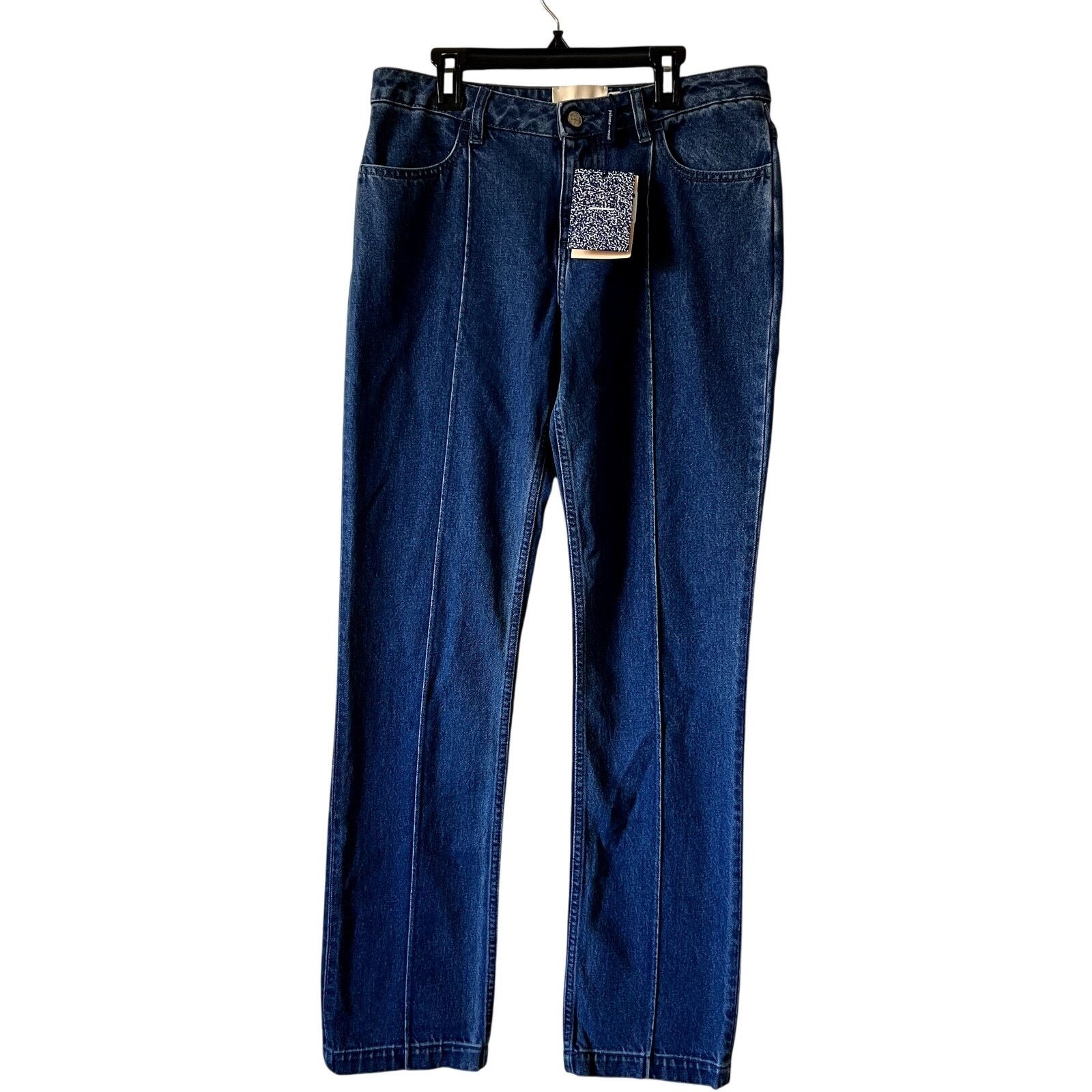 Paloma Wool Paloma wool low rise blue jeans size 38 US 8-10 DR Size 29" - 3 Thumbnail