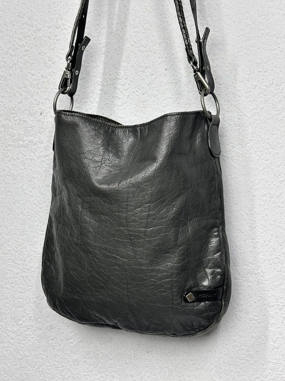 14th Addiction Vintage Japan Leather Bag Kapital Messenger Y2K Rare GOA Size ONE SIZE - 18 Thumbnail