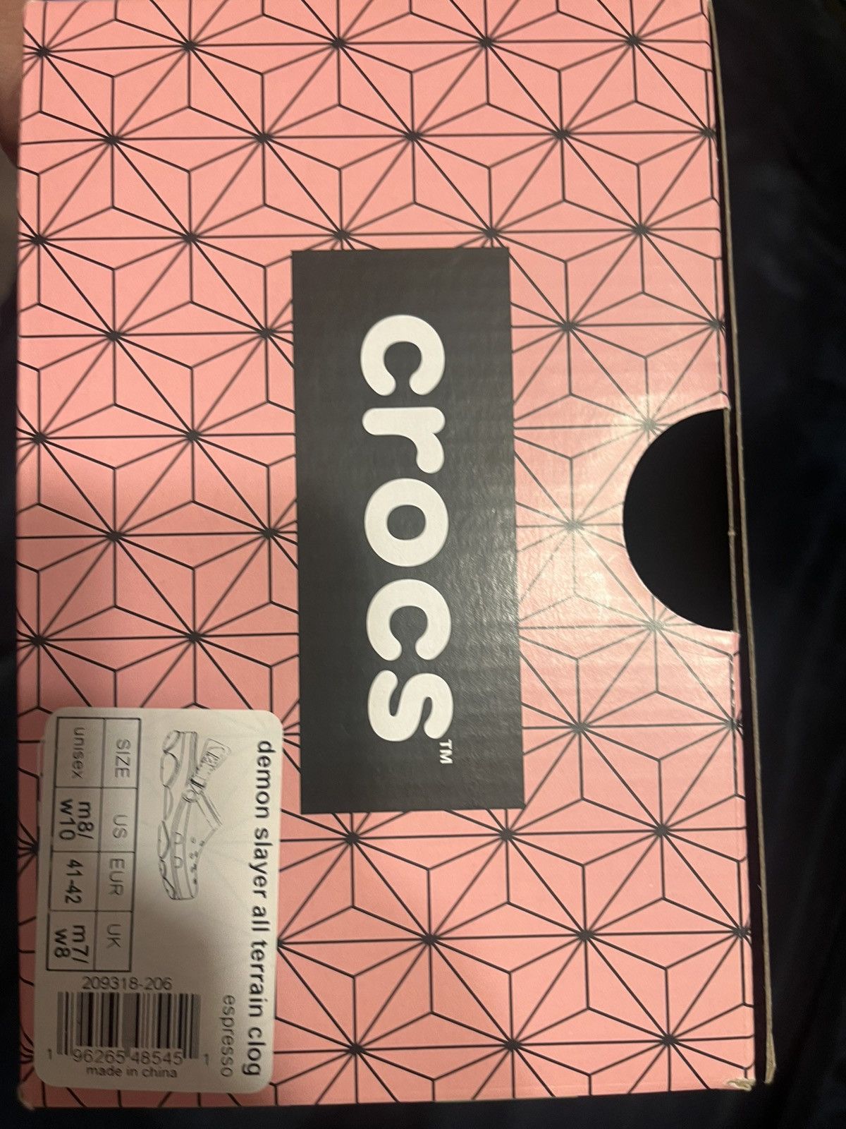 Crocs Crocs x Demon Slayer Zenitsu All-Terrain Clog Size US 8 / EU 41 - 6 Thumbnail