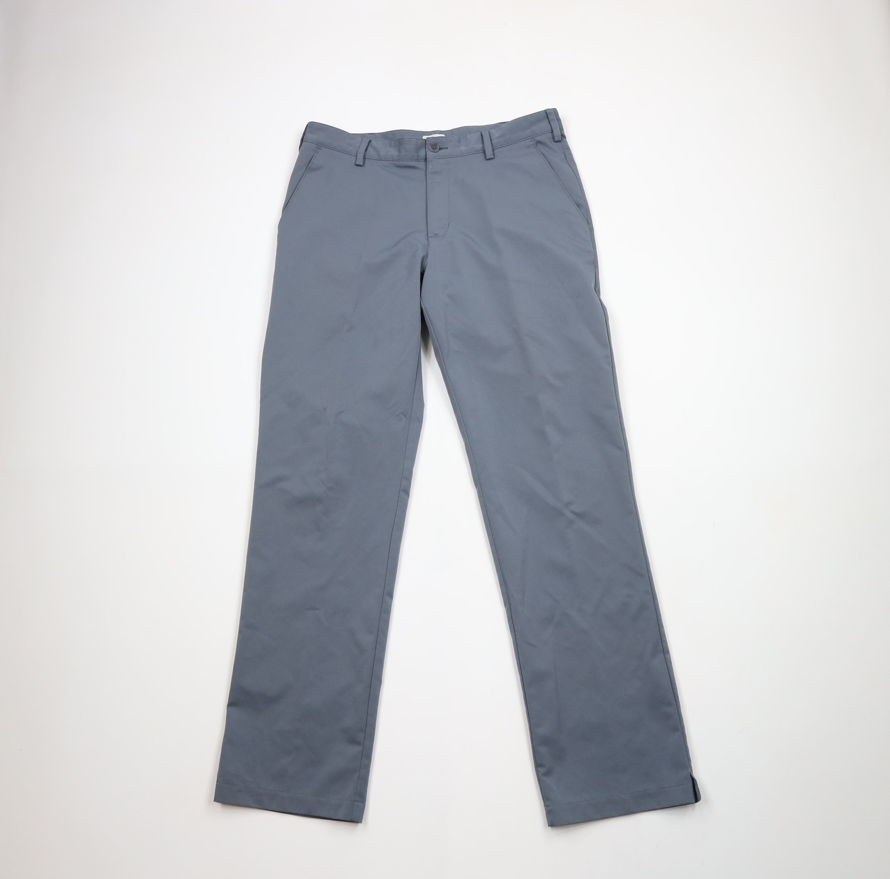 Adidas × Vintage Vintage Adidas Golf Wide Leg Tech Golfing Chino Pants Gray Size US 32 / EU 48 - 1 Thumbnail