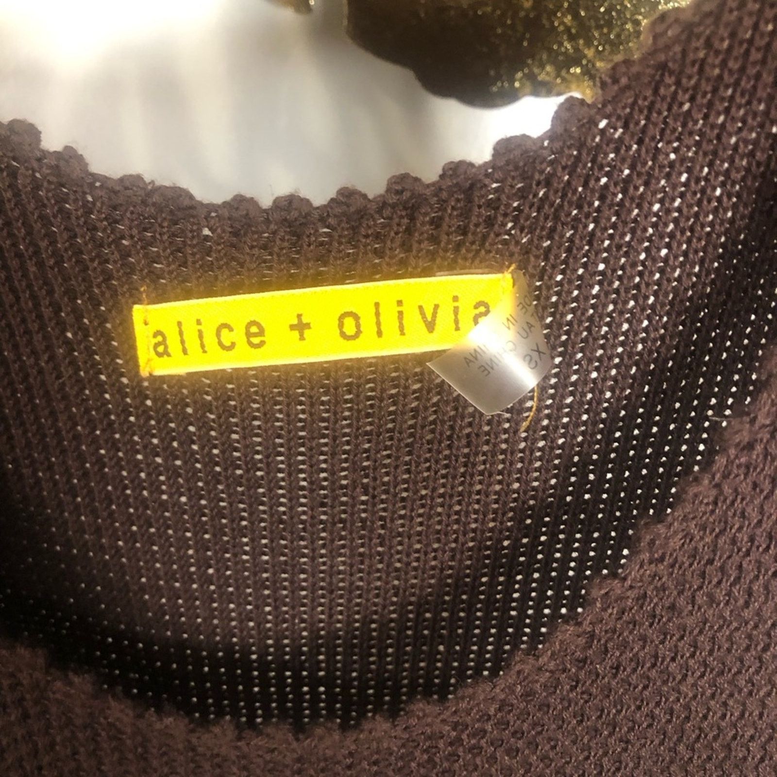 Alice + Olivia alice+olivia dress knit top silk bottom Size S / US 4 / IT 40 - 13 Thumbnail