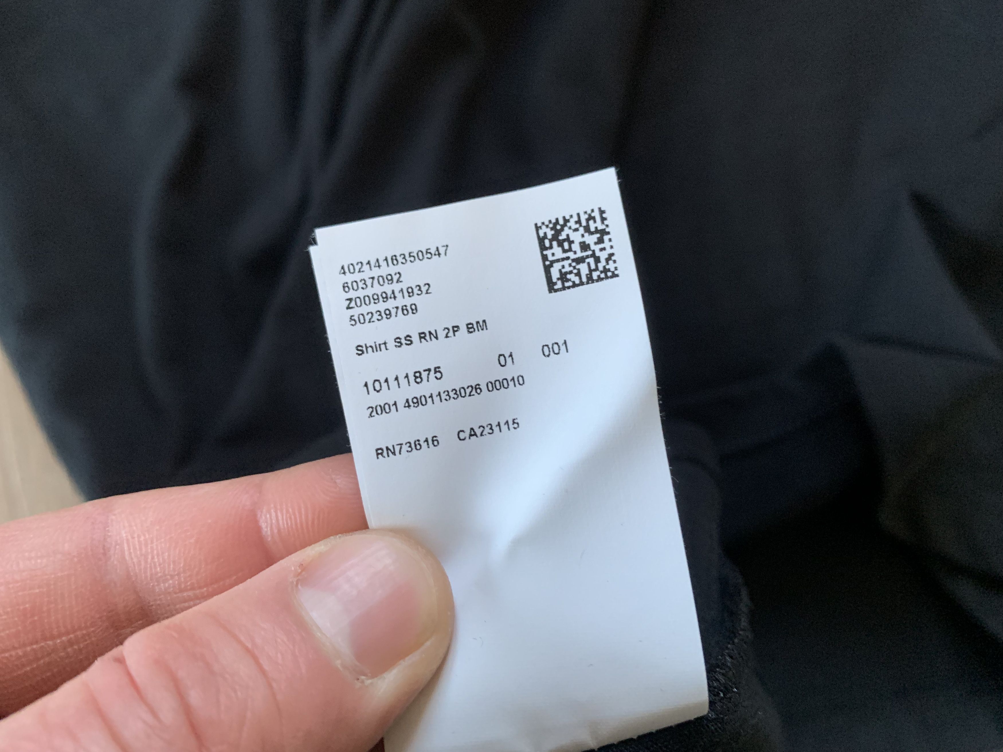 Hugo Boss Hugo Boss Black Basic Cotton T Shirt Size US XXL / EU 58 / 5 - 8 Thumbnail