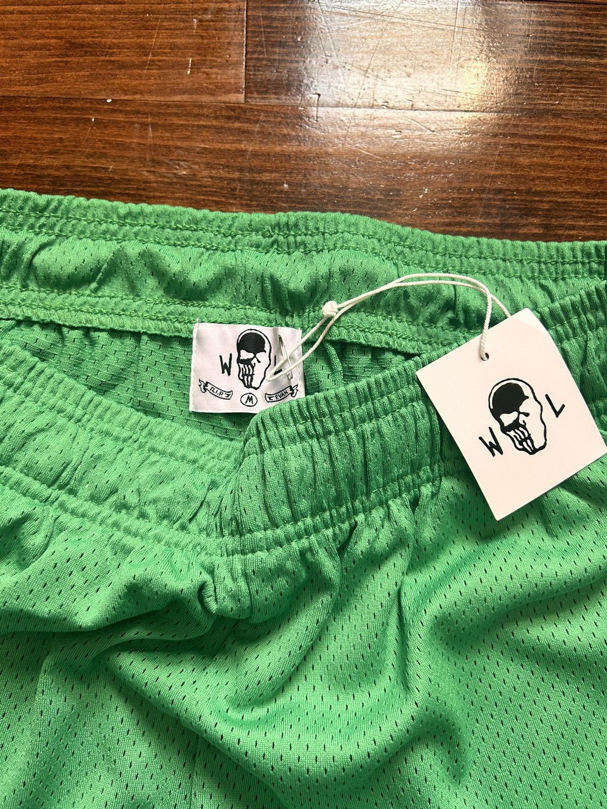 Warren Lotas Green Woodstock Warren Lotas Mesh Shorts Size US 33 - 3 Thumbnail