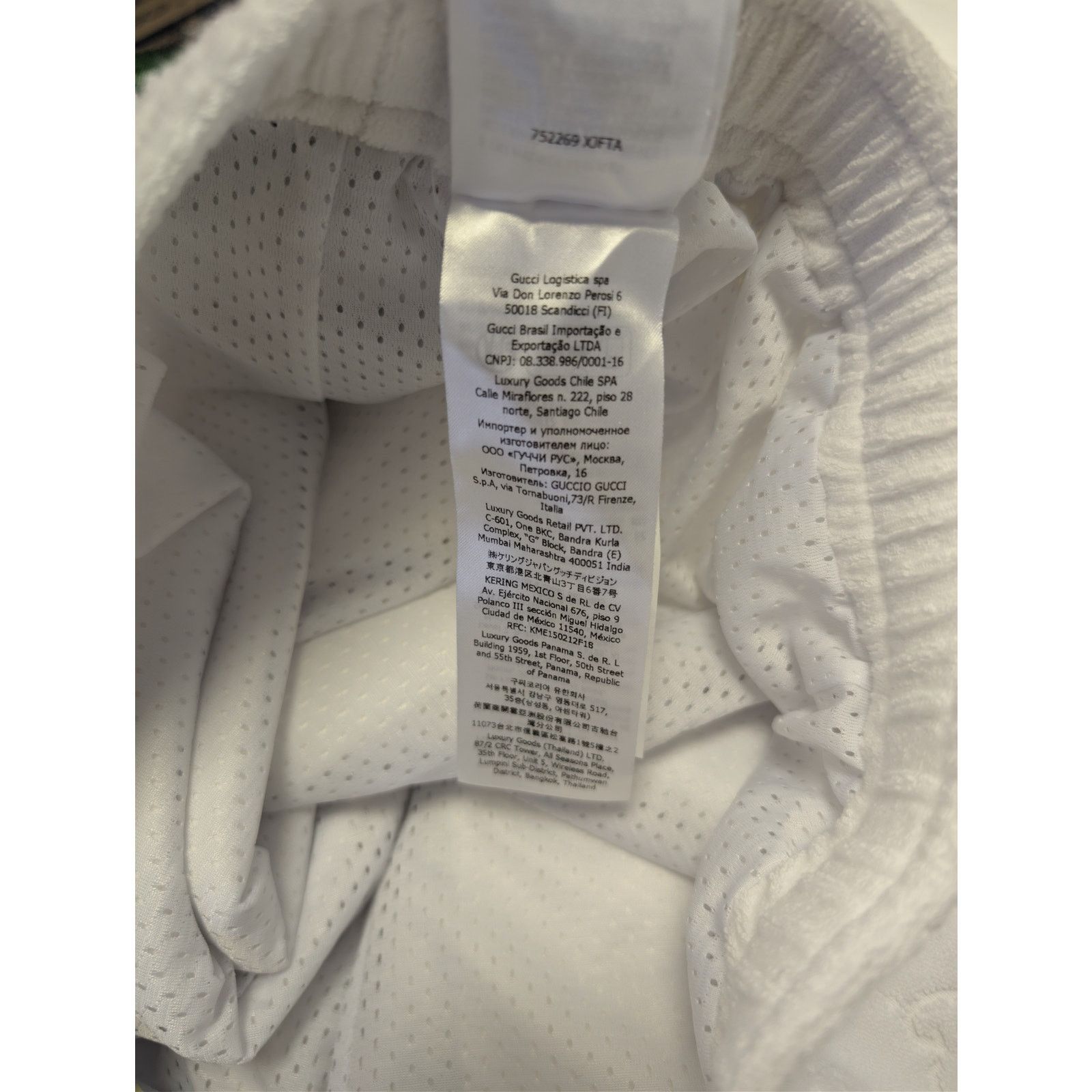 Gucci o1rshd1 GG Cotton Terry Cloth Jogging Pants in White Size US 32 / EU 48 - 20 Thumbnail
