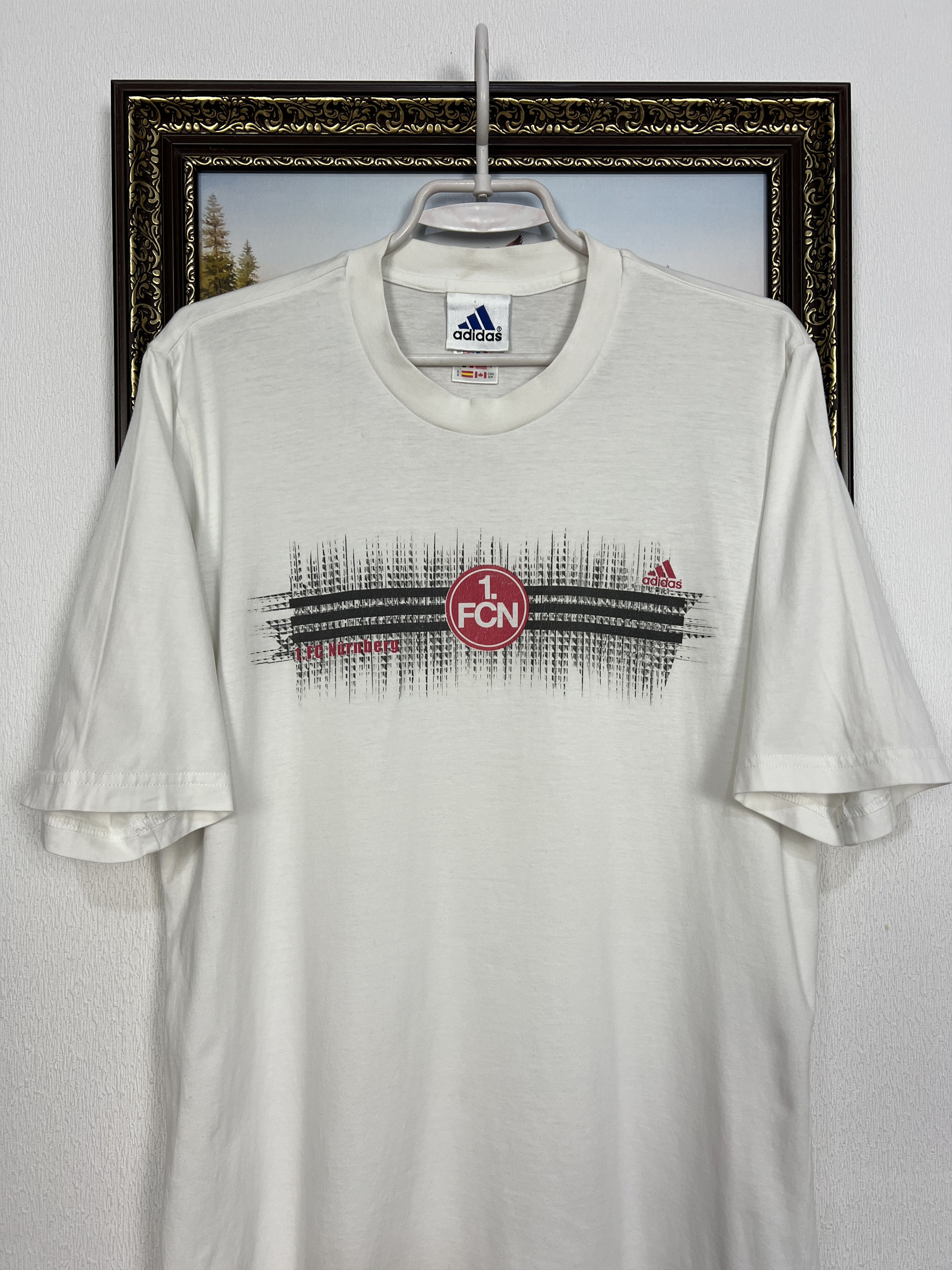 Adidas Vintage 90's Nurnberg Football Train Shirts Soccer Trikot Size US M / EU 48-50 / 2 - 2 Thumbnail