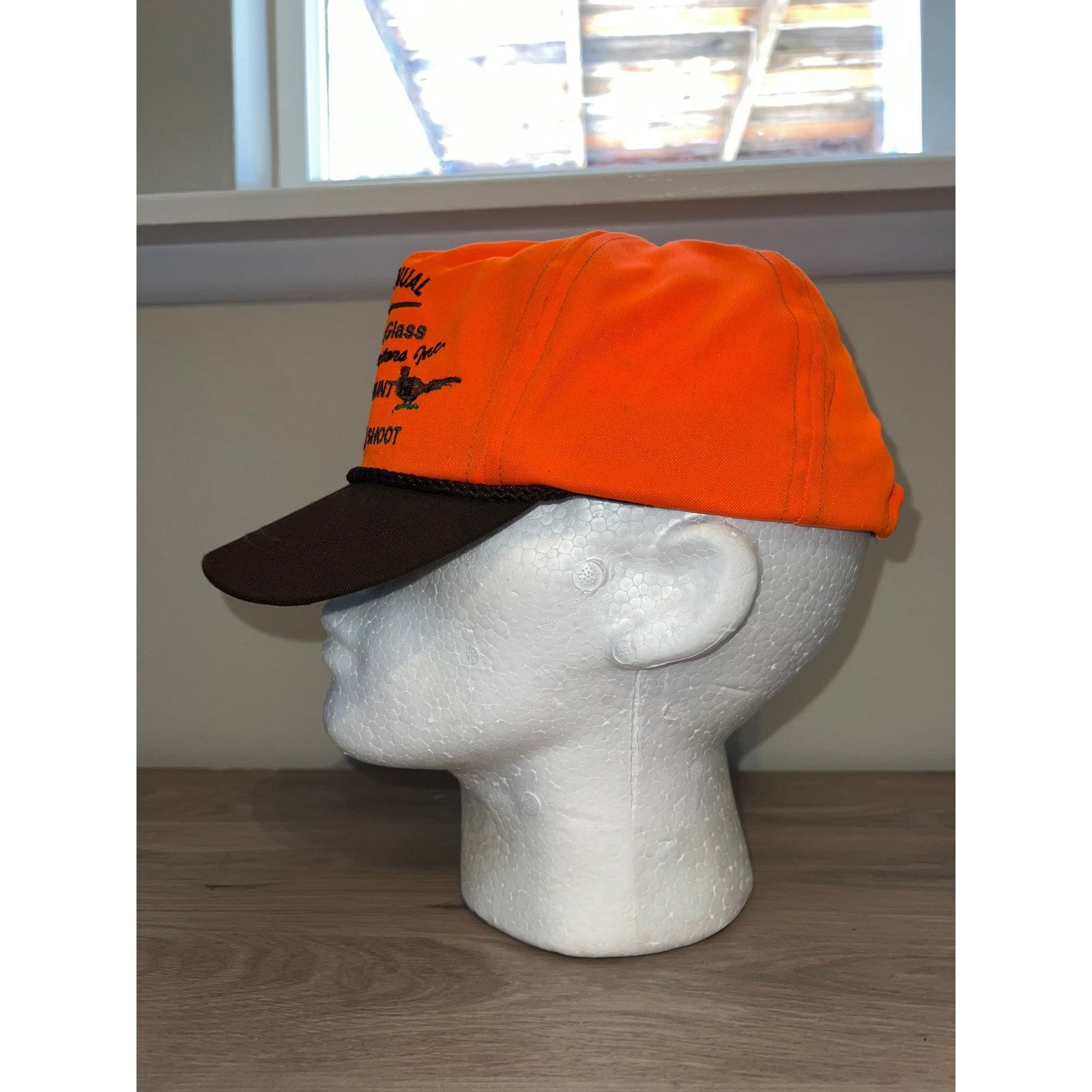 Vintage 90s Pheasant Hunt Sporting Clay Shoot Hat Headwear VTG Size ONE SIZE - 4 Thumbnail
