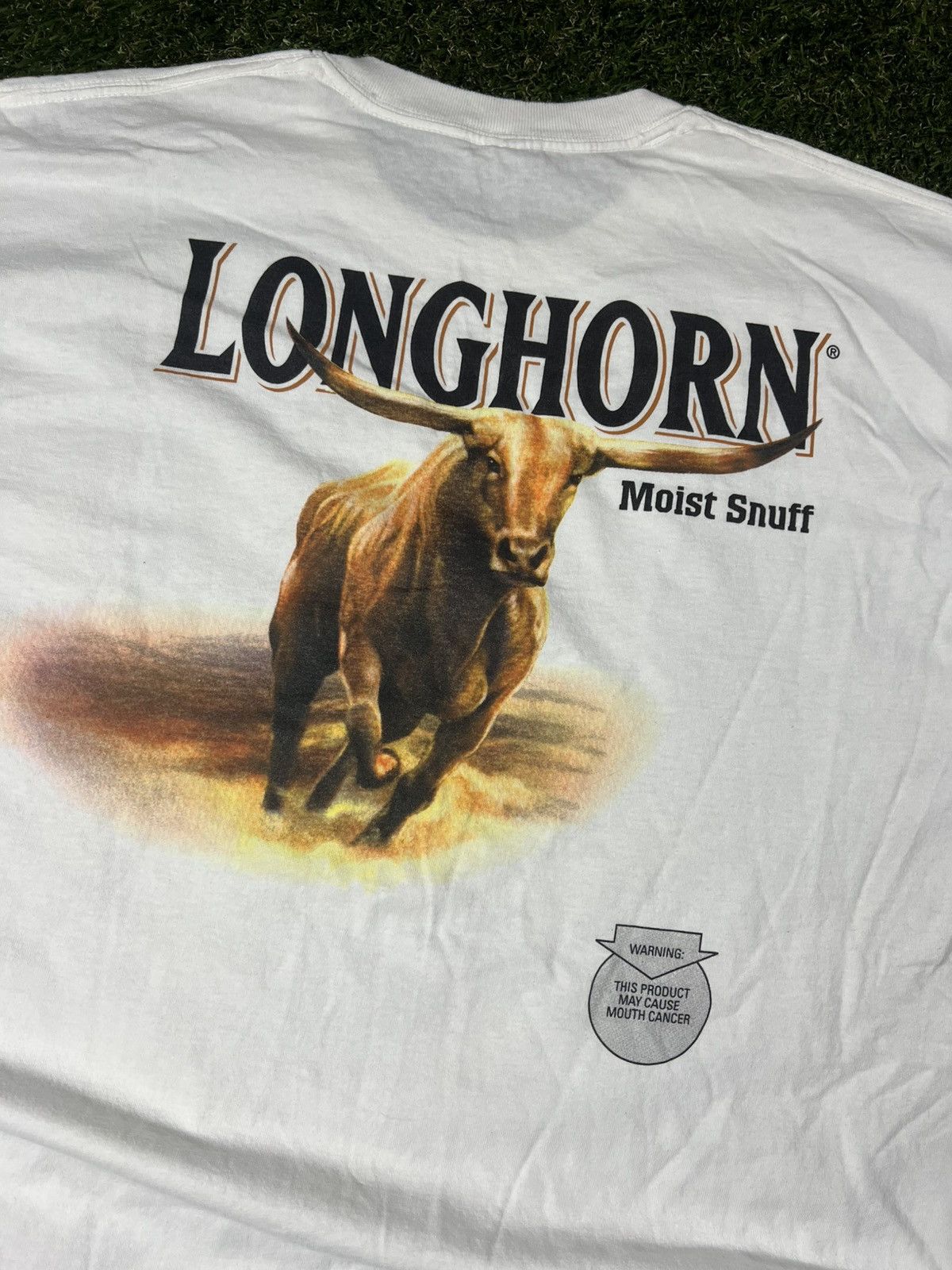 Vintage Vintage Y2k Longhorn Texas Dip Tobacco Graphic Promo Tee Size US XL / EU 56 / 4 - 3 Thumbnail