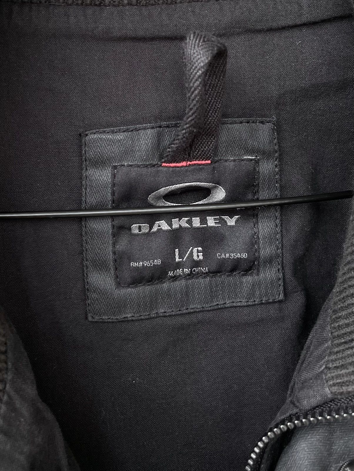 Oakley Vintage Y2K Oakley Metal Logo Avant Garde Military Jacket Size US L / EU 52-54 / 3 - 9 Thumbnail
