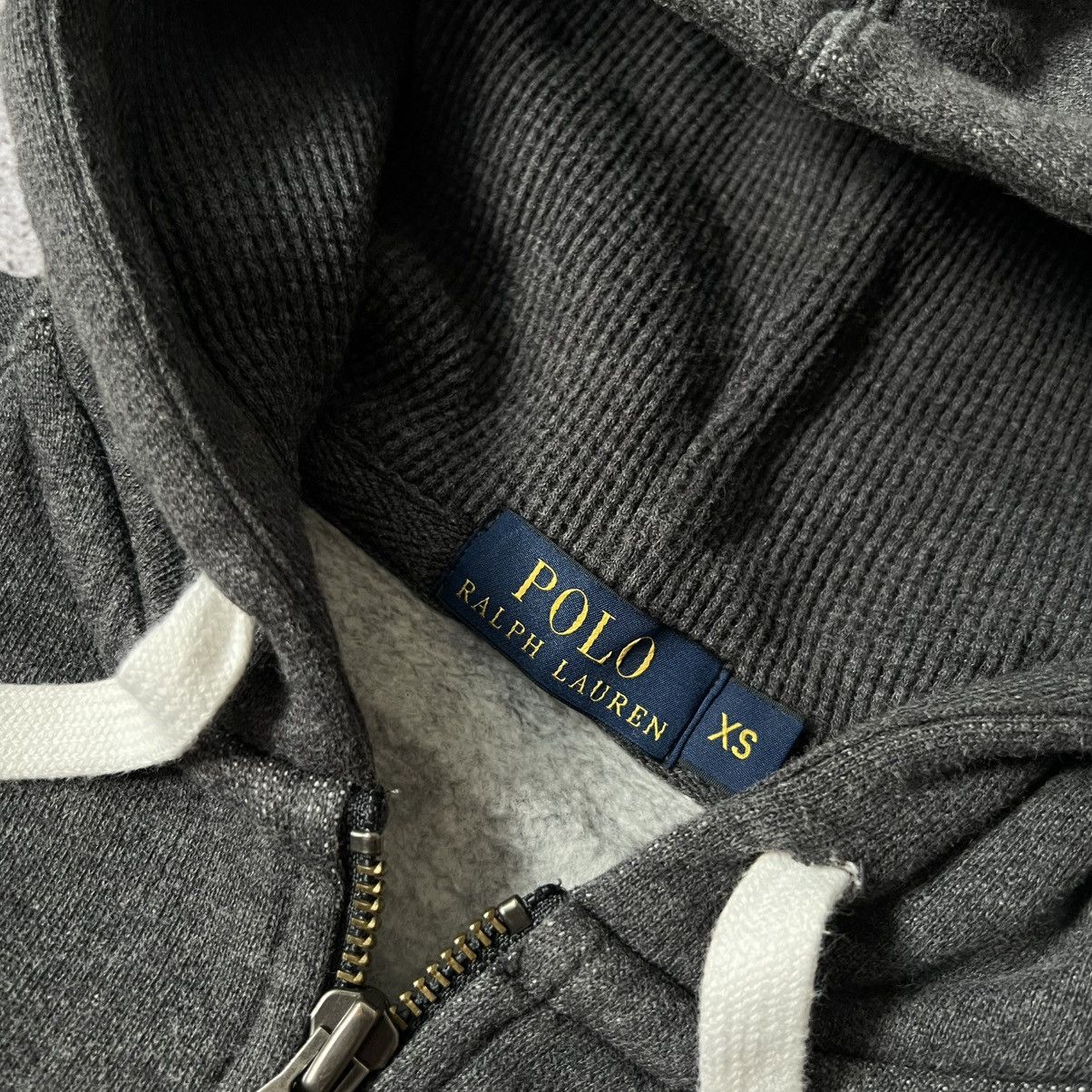 Polo Ralph Lauren Polo Ralph Lauren Women's XS Grey Full Zip Hoodie Size XS / US 0-2 / IT 36-38 - 4 Thumbnail