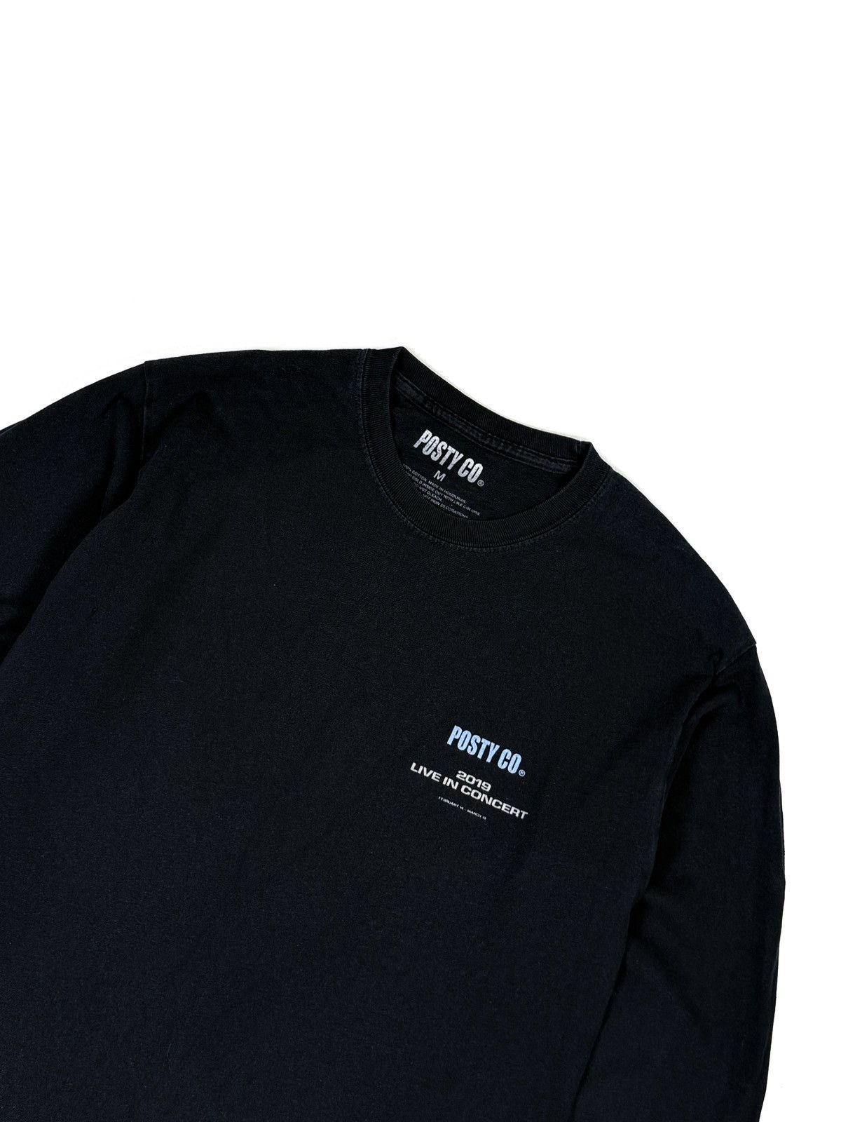 Rap Tees 2019 Post Malone Live in Europe Tour Long Sleeve Shirt Size US M / EU 48-50 / 2 - 5 Thumbnail