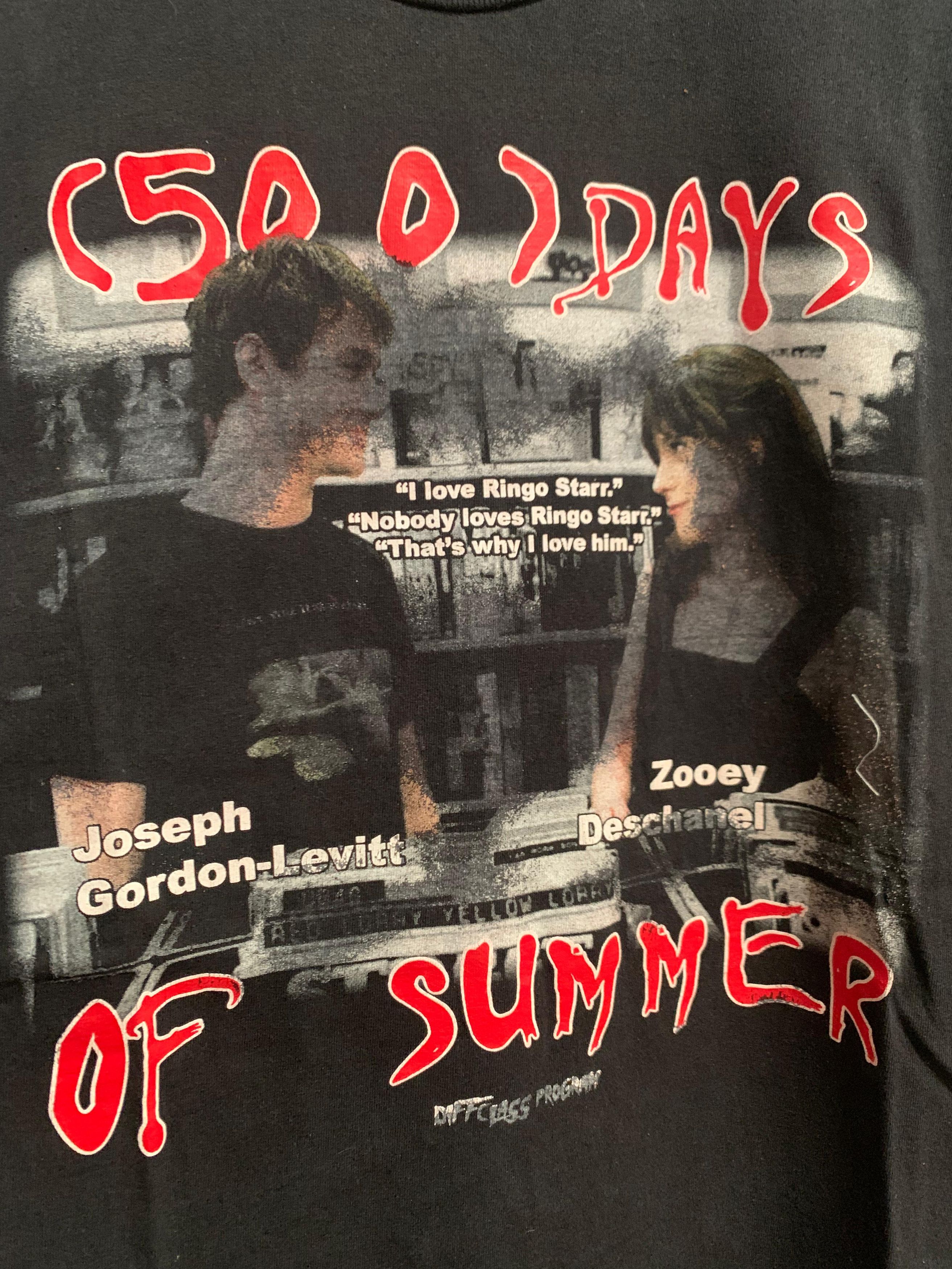 Japanese Brand 🔥RARE🔥 MOVIE (500) DAYS OF SUMMER Size US L / EU 52-54 / 3 - 2 Thumbnail