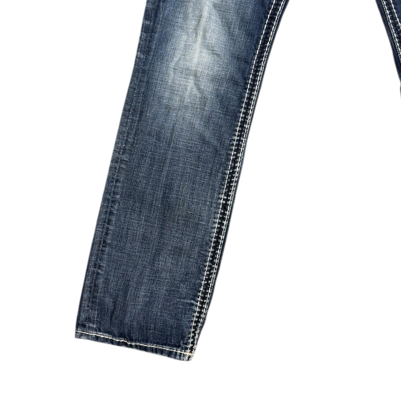 Rock Revival Rock Revival Chris Jeans Contrast Stitch Y2k Size 33 Size US 33 - 4 Thumbnail