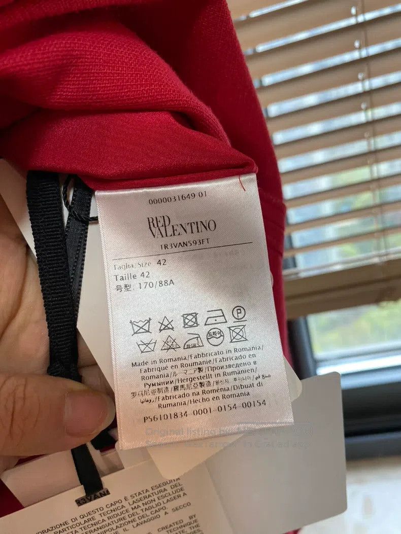 Valentino Valentino Red dress Size S / US 4 / IT 40 - 4 Thumbnail