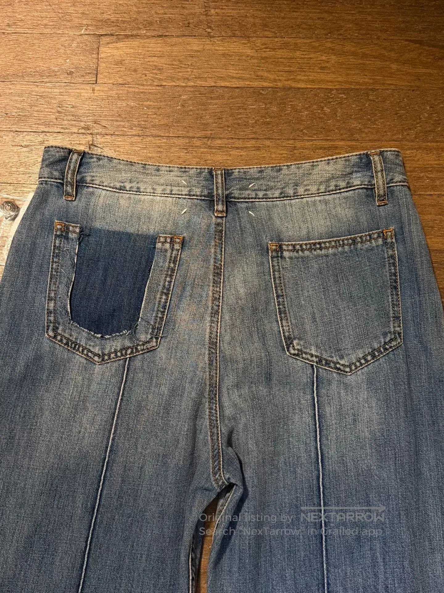 Maison Margiela Maison Margiela Deconstructed Denim Pants. Size US 40 / EU 56 - 4 Thumbnail