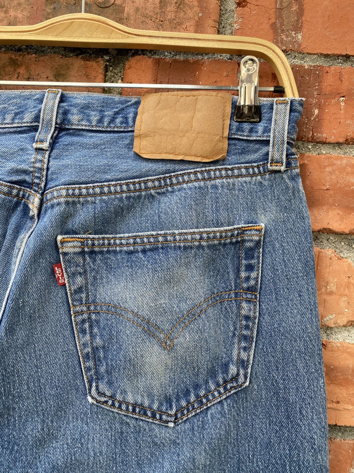Levi's × Levi's Vintage Clothing × Vintage W31x31 Vintage levi's 501 made in USA faded Size US 31 - 5 Thumbnail