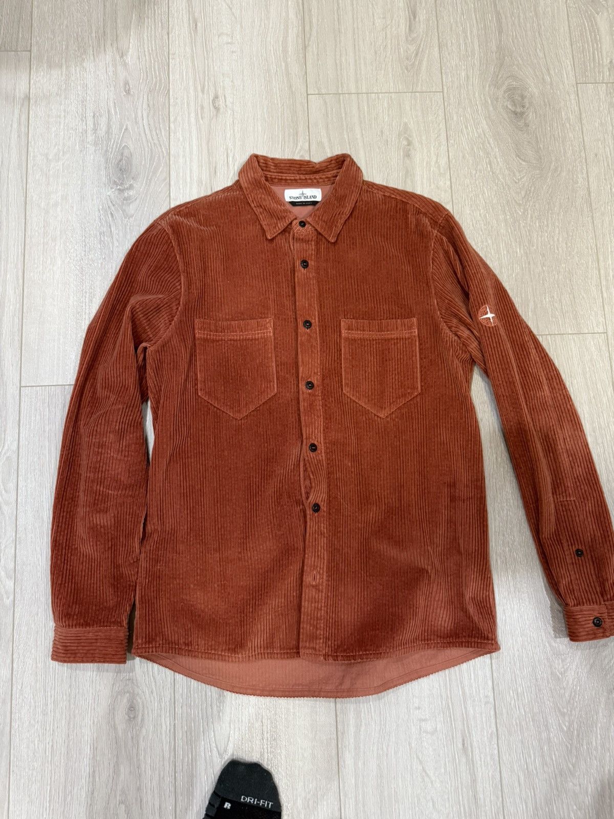 Stone Island Stone Island Corduroy Button Up Shirt XL | Grailed 