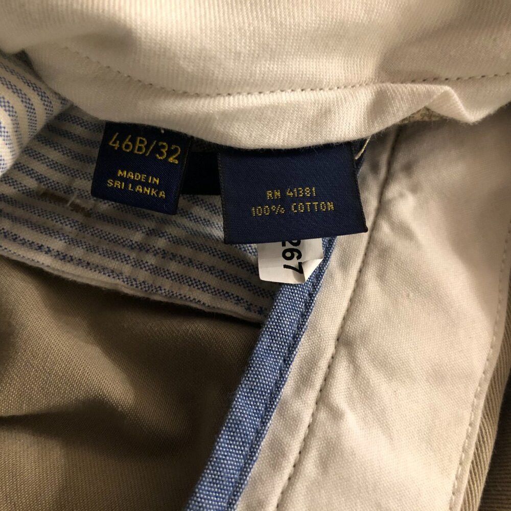Polo Ralph Lauren POLO RALPH LAUREN BIG & TALL MEN'S CASUAL PANTS SIZE:46B/32 Size 46L - 6 Thumbnail