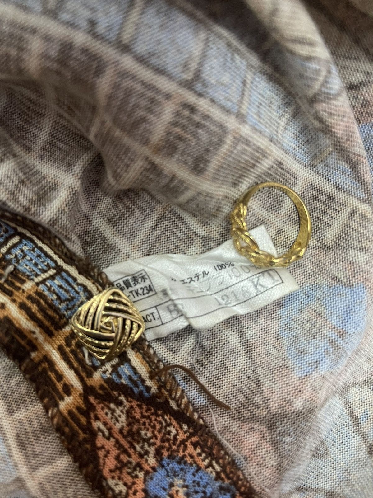 Designer × Japanese Brand × Vintage Micalady Vintage Pattern Shirt X Japanese Brand Size US L / EU 52-54 / 3 - 5 Thumbnail