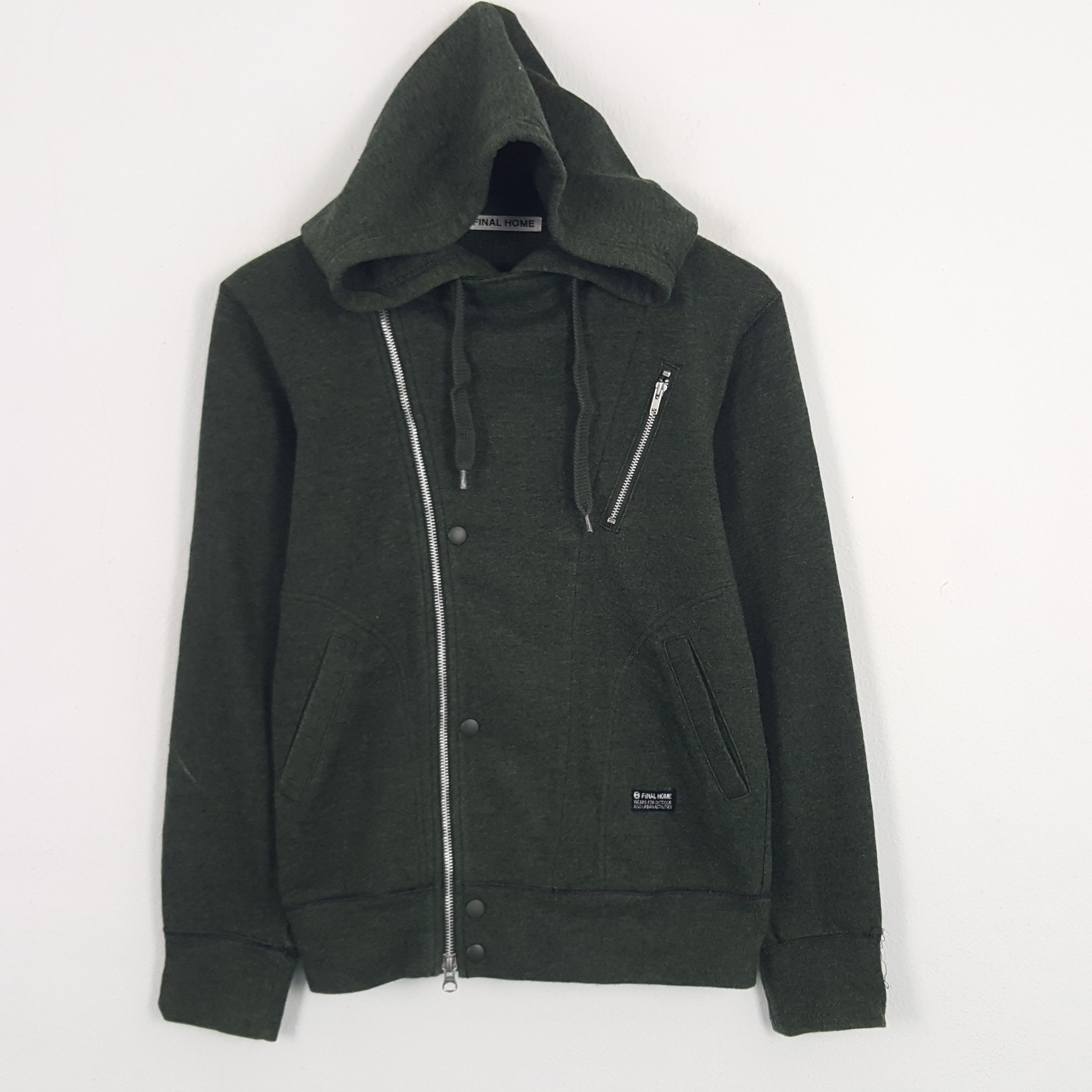 Final Home × Issey Miyake × Vintage Vintage Final Home by Issey Miyake Zipper Jacket Hoodies Size US XS / EU 42 / 0 - 1 Thumbnail
