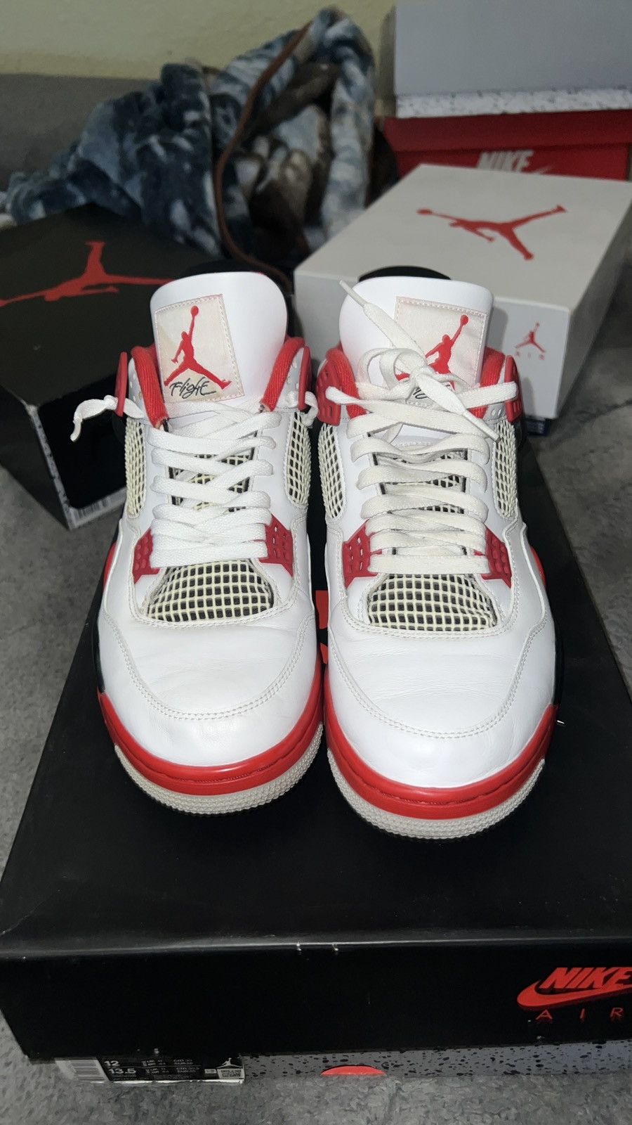 Jordan Brand Air jordan fire red 4 Size US 12 / EU 45 - 2 Thumbnail