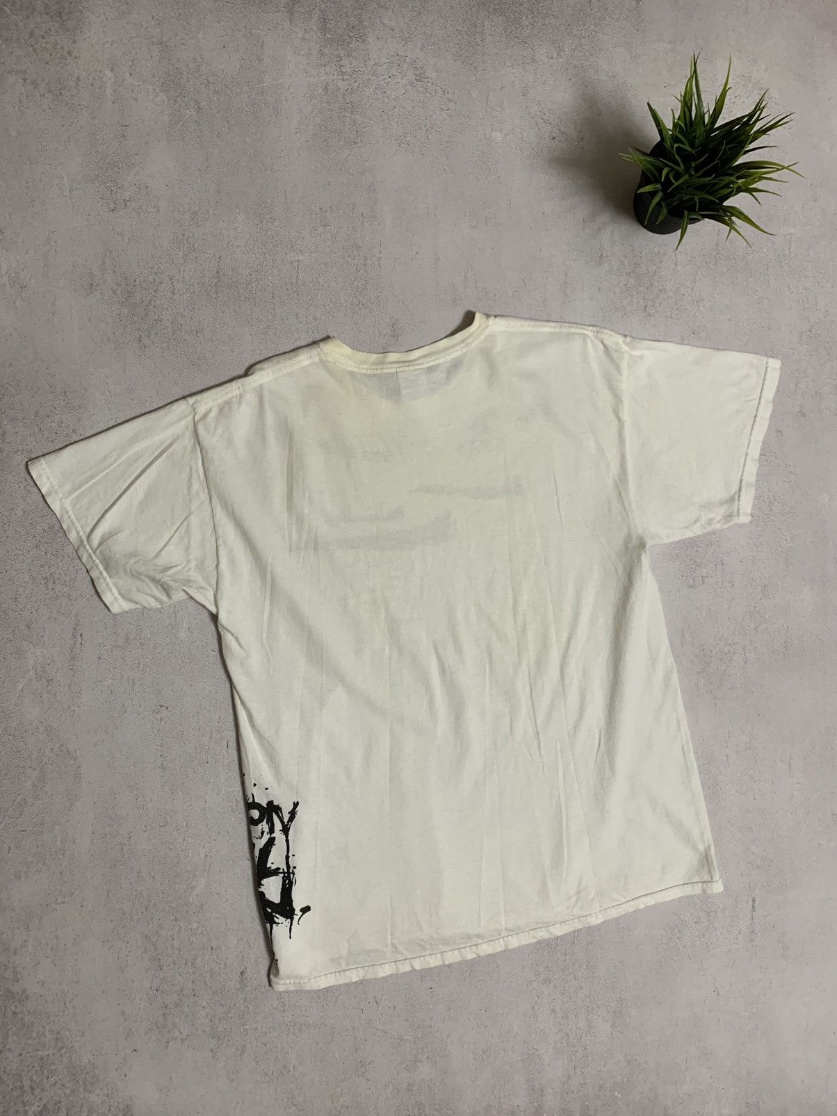 Vintage Vintage Love Piece & Understanding T Shirt Tee Baggy Rap Y2K Size US L / EU 52-54 / 3 - 11 Thumbnail