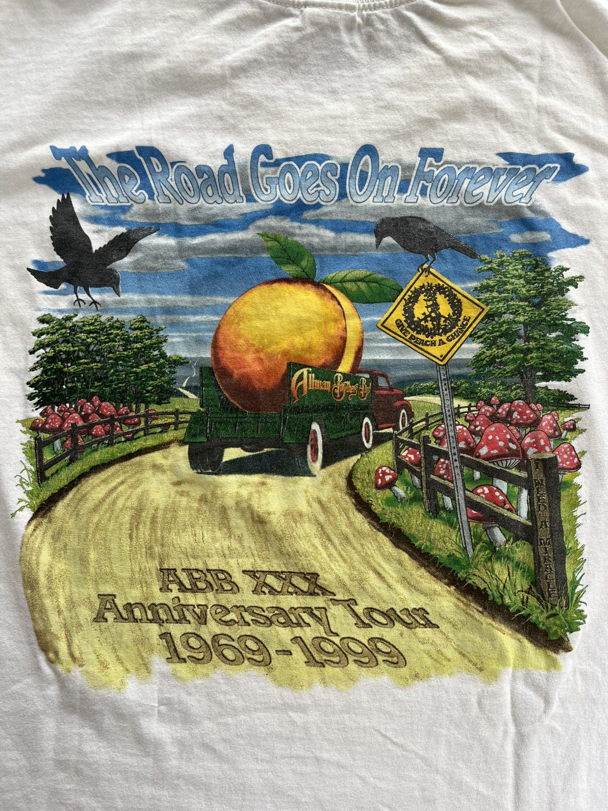 Vintage The All Man Brothers Band t- shirt 1999’s Size US XL / EU 56 / 4 - 7 Thumbnail