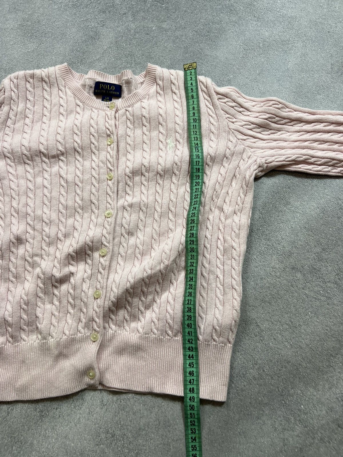 Polo Ralph Lauren 🩷Vintage Y2K PINK POLO Ralph Lauren women sweater Size XS / US 0-2 / IT 36-38 - 9 Thumbnail