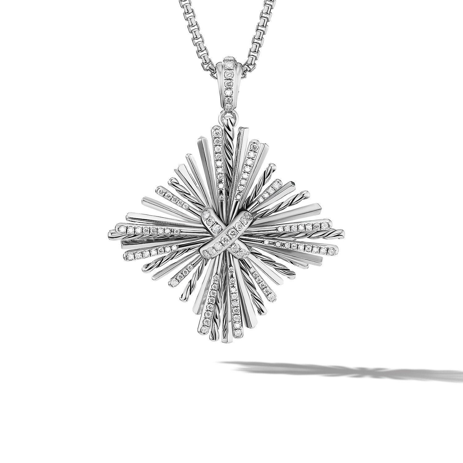 David Yurman o1w1db10525 D17270D Size:6/Pendant in Silver with Diamond Size ONE SIZE - 1 Preview