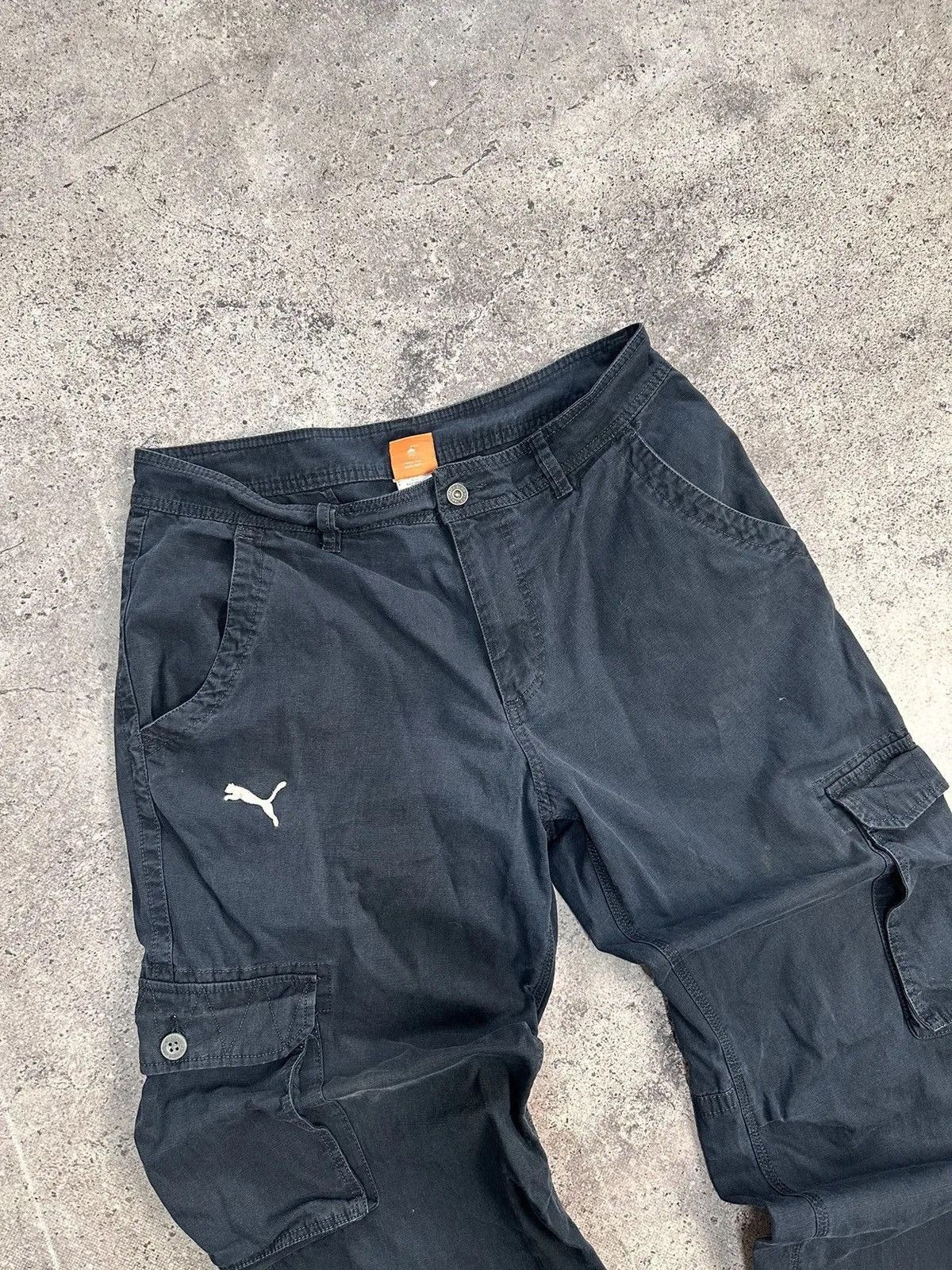 Puma × Vintage Vintage pants Puma cargo baggy streetstyle faded sk8 y2k Size US 32 / EU 48 - 7 Thumbnail