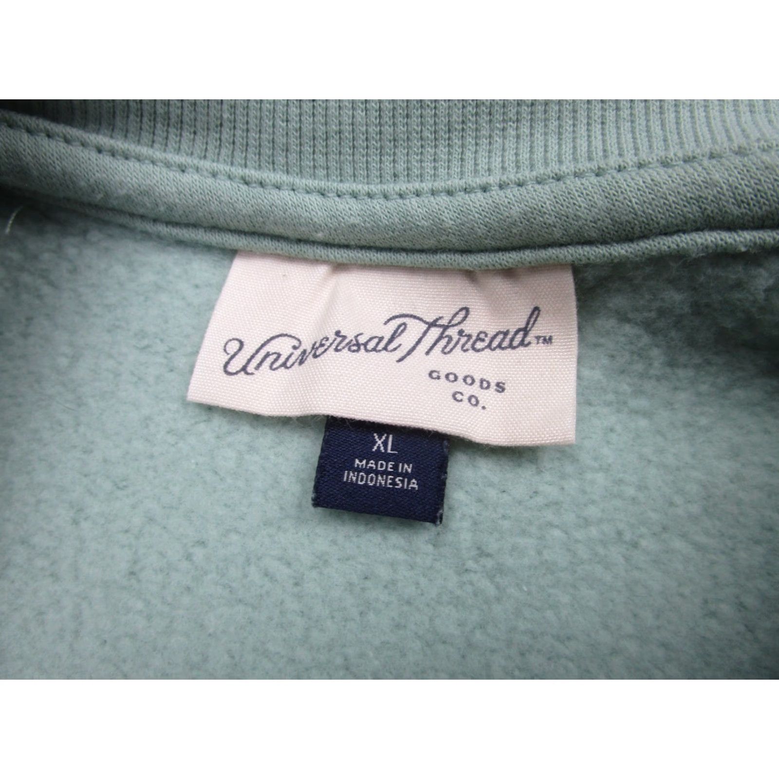 Vintage Universal Thread Sweater Womens XL Crewneck Pullover Fleece Blend Cozy Casual Green Size XL / US 12-14 / IT 48-50 - 4 Thumbnail