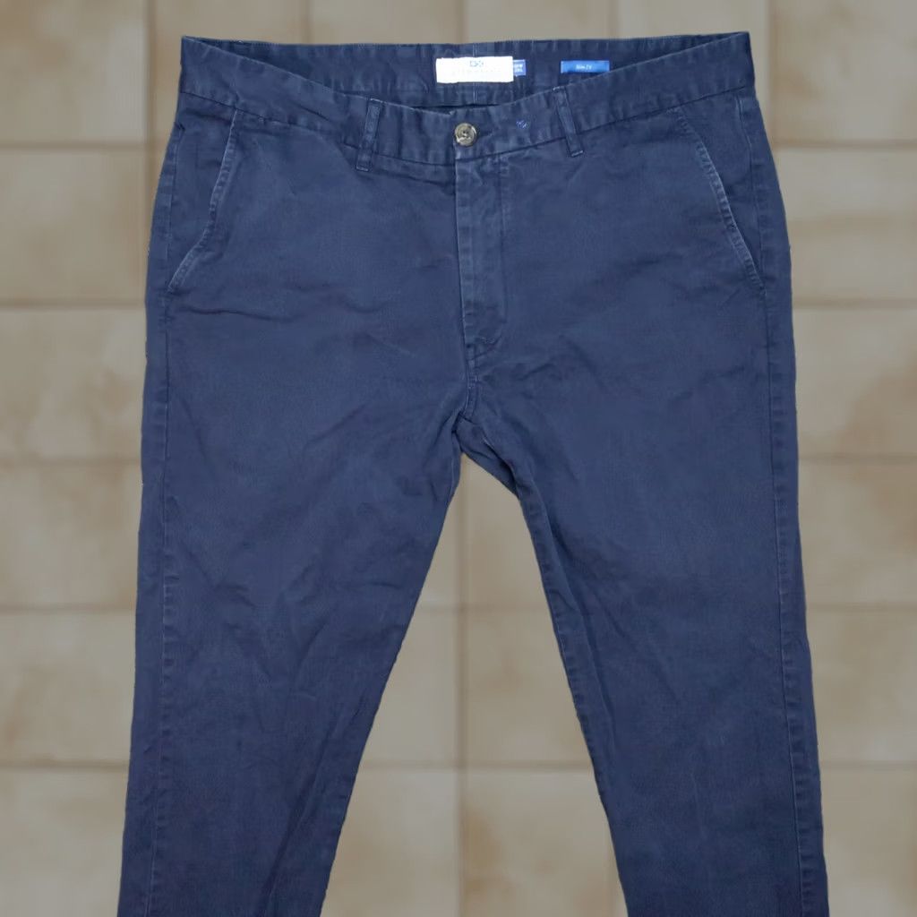 Vintage Peter Manning Pants Mens 38x28 Slim Straight Chino Blue Size US 38 / EU 54 - 1 Thumbnail