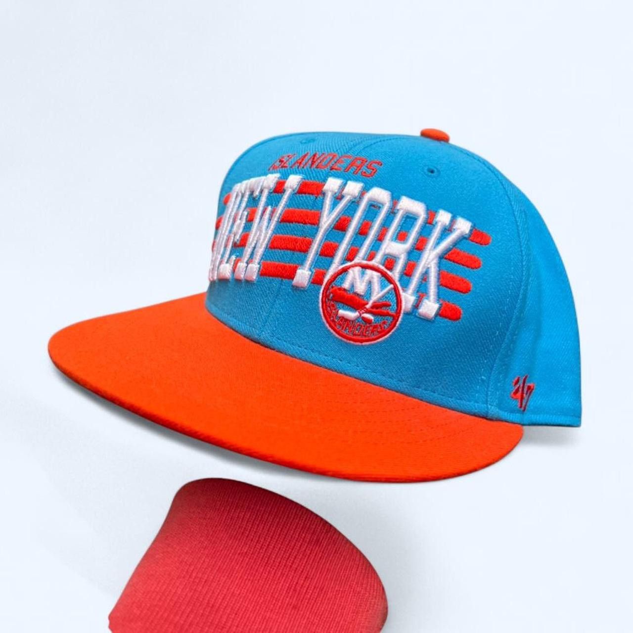 47 Brand '47 New York Islanders NHL SnapBack Hat Blue Retro Script Size ONE SIZE - 2 Thumbnail
