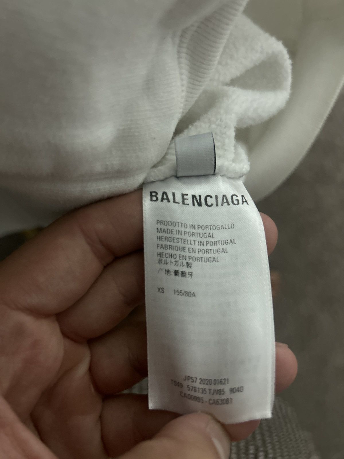 Balenciaga Balenciaga Double B Embroidered Hooded Sweatshirt Size US XS / EU 42 / 0 - 6 Thumbnail