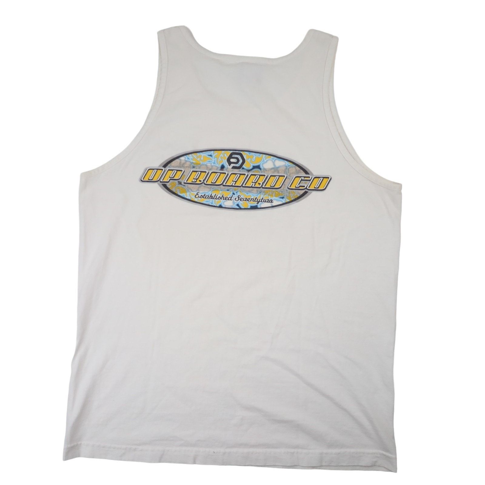 Ocean Pacific × Vintage Vintage Y2k Ocean Pacific Board Co. Graphic Tank Top Size US L / EU 52-54 / 3 - 10 Thumbnail
