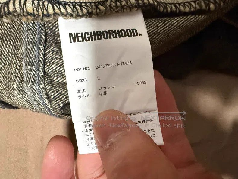 Neighborhood Neighborhood size L Distressed Denim Pants, King Bull, Bla Size US 27 - 6 Thumbnail