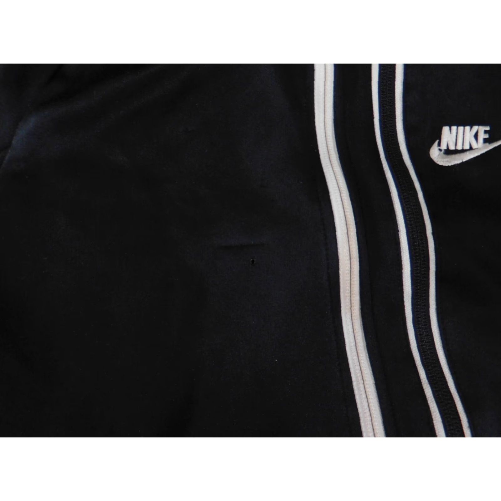 Nike nike sweatshirt women small black logo zip stretch run performance Size S / US 4 / IT 40 - 4 Thumbnail