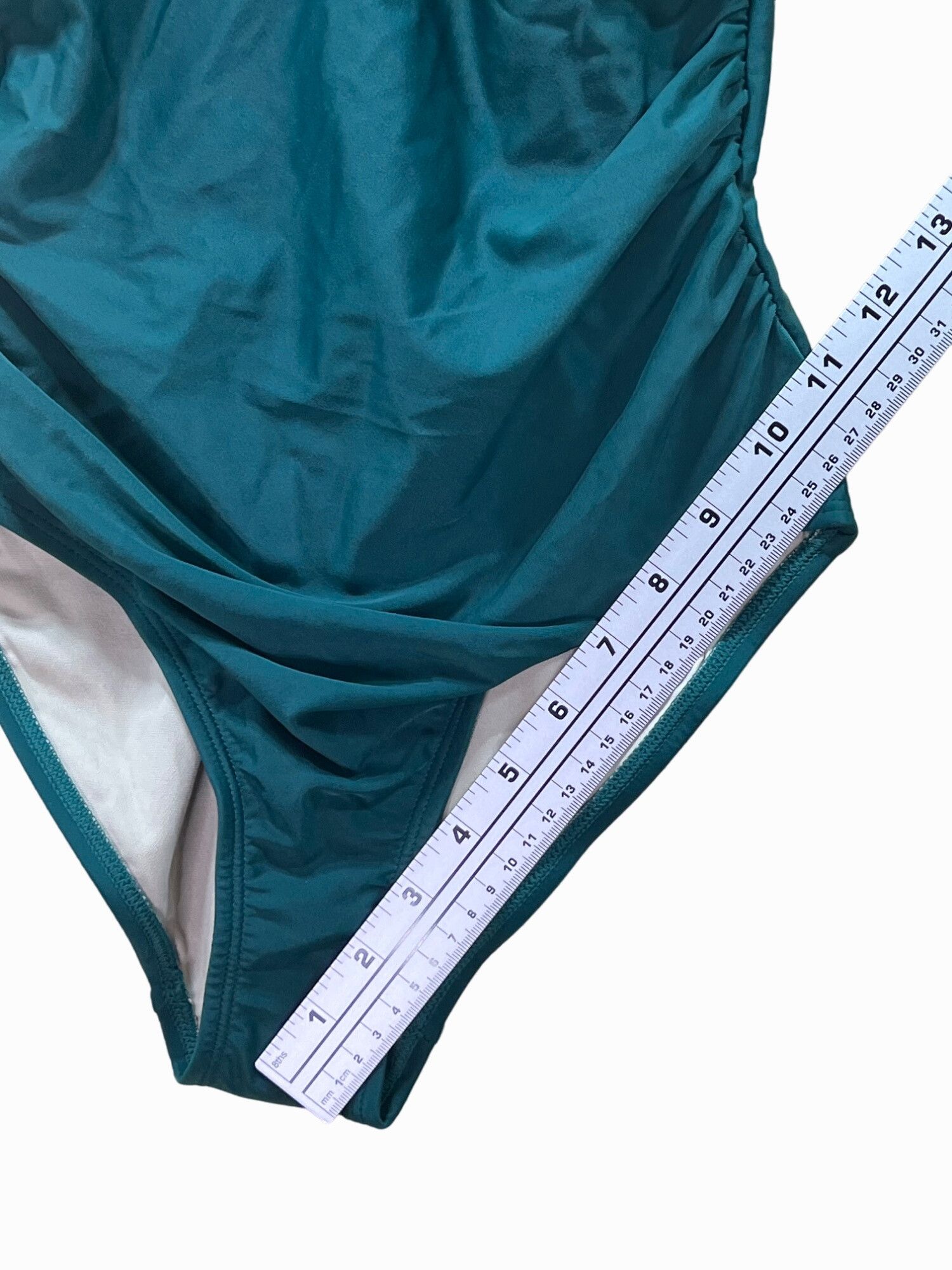 Other Kona Sol - Women's Tie-Front One Piece Swimsuit - Green - S Size ONE SIZE - 6 Thumbnail