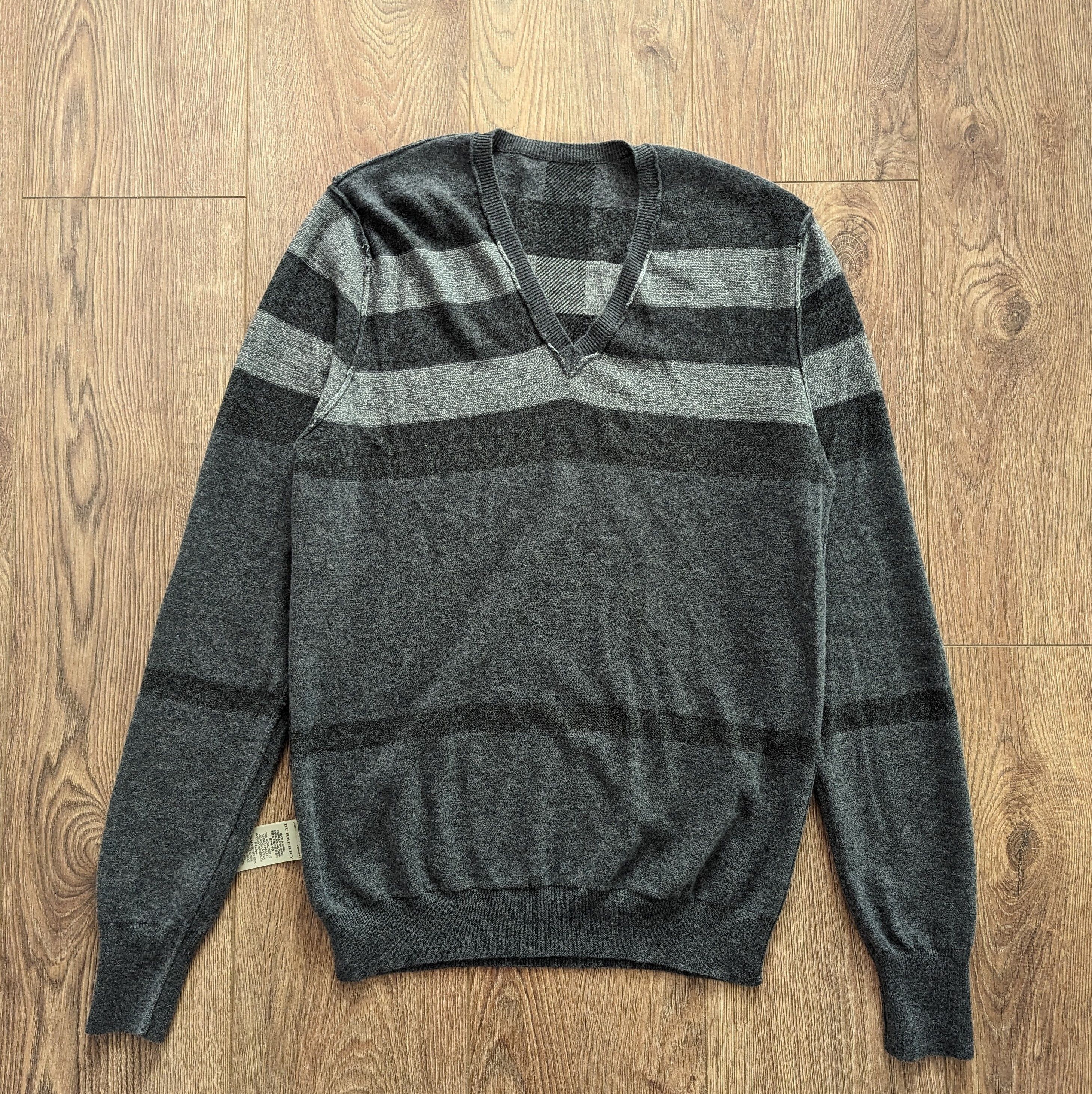 Burberry BURBERRY Wool Silk Neck Men's Sweater Size M Luxury Brand Size US M / EU 48-50 / 2 - 20 Thumbnail