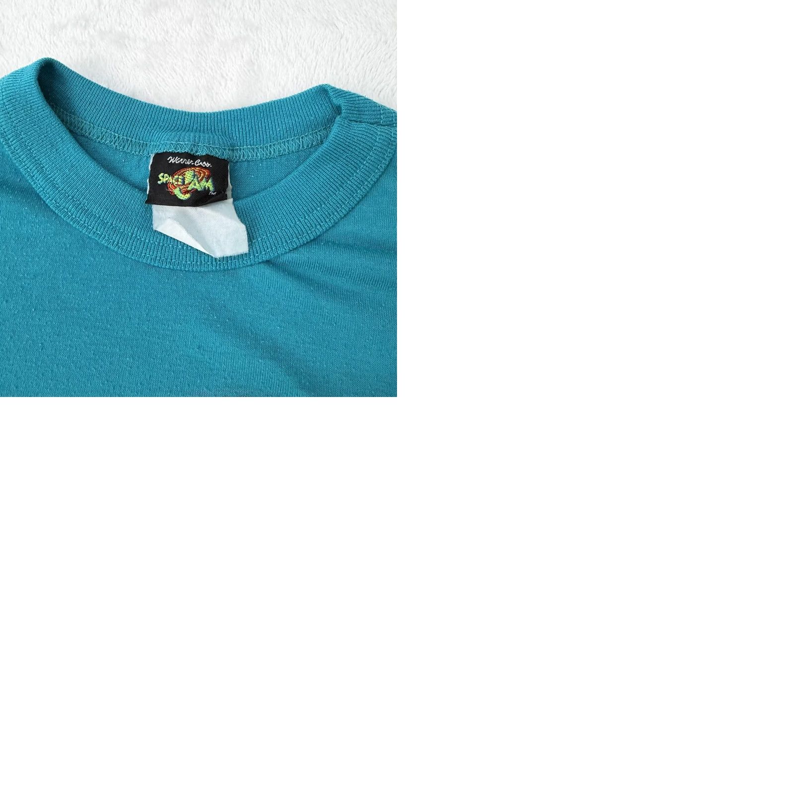 Vintage VINTAGE Space Jam Lola Bunny Shirt Mens M Blue Graphic Tee 1996 Size US M / EU 48-50 / 2 - 10 Thumbnail