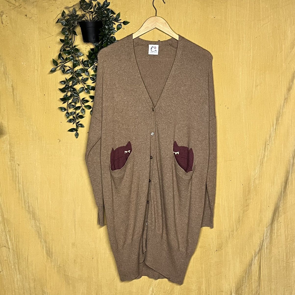 Issey Miyake A43 Vintage Tsumori Chisato by Issey Miyake Knit Cardigan Size US L / EU 52-54 / 3 - 1 Thumbnail