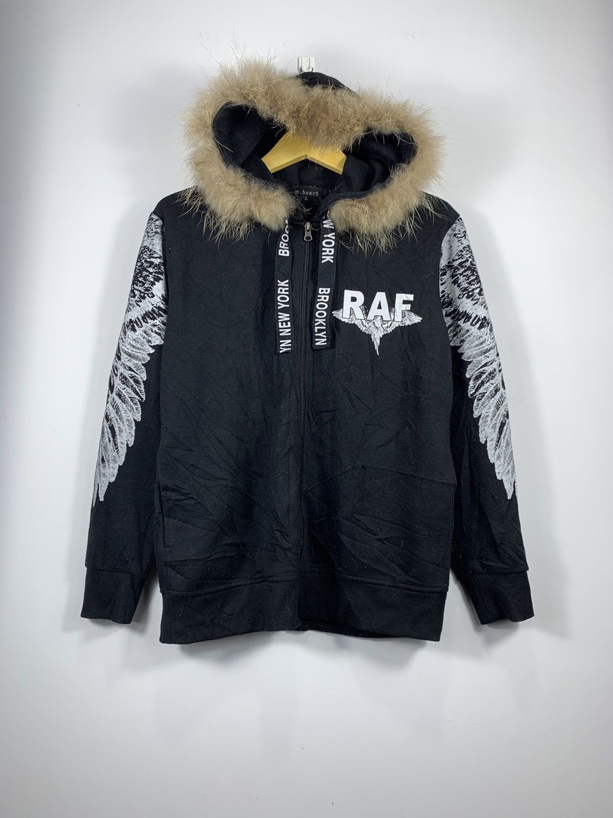 Japanese Brand Japanese M-hoard Fur RAF Hoodie Ifsixwasnine Lgb Size US M / EU 48-50 / 2 - 1 Thumbnail