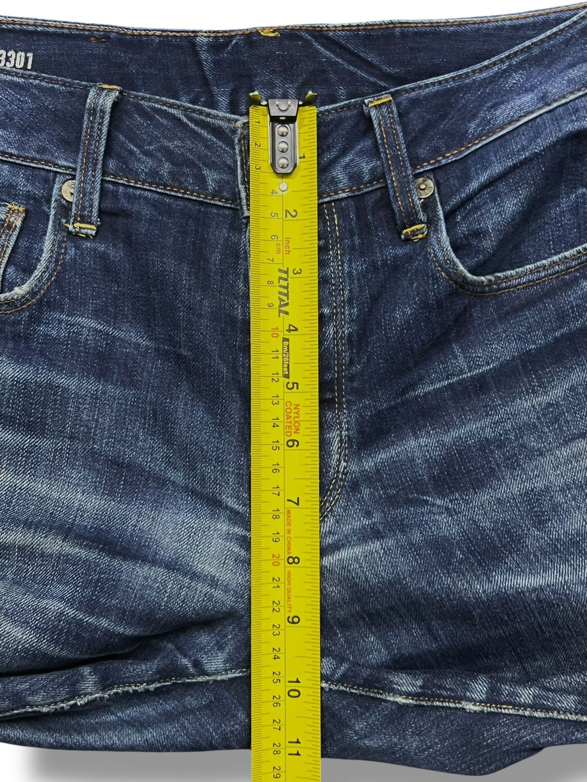 G-Star Vintage G-Star Raw - Faded Wash, Distressed Denim Size US 31 - 17 Thumbnail