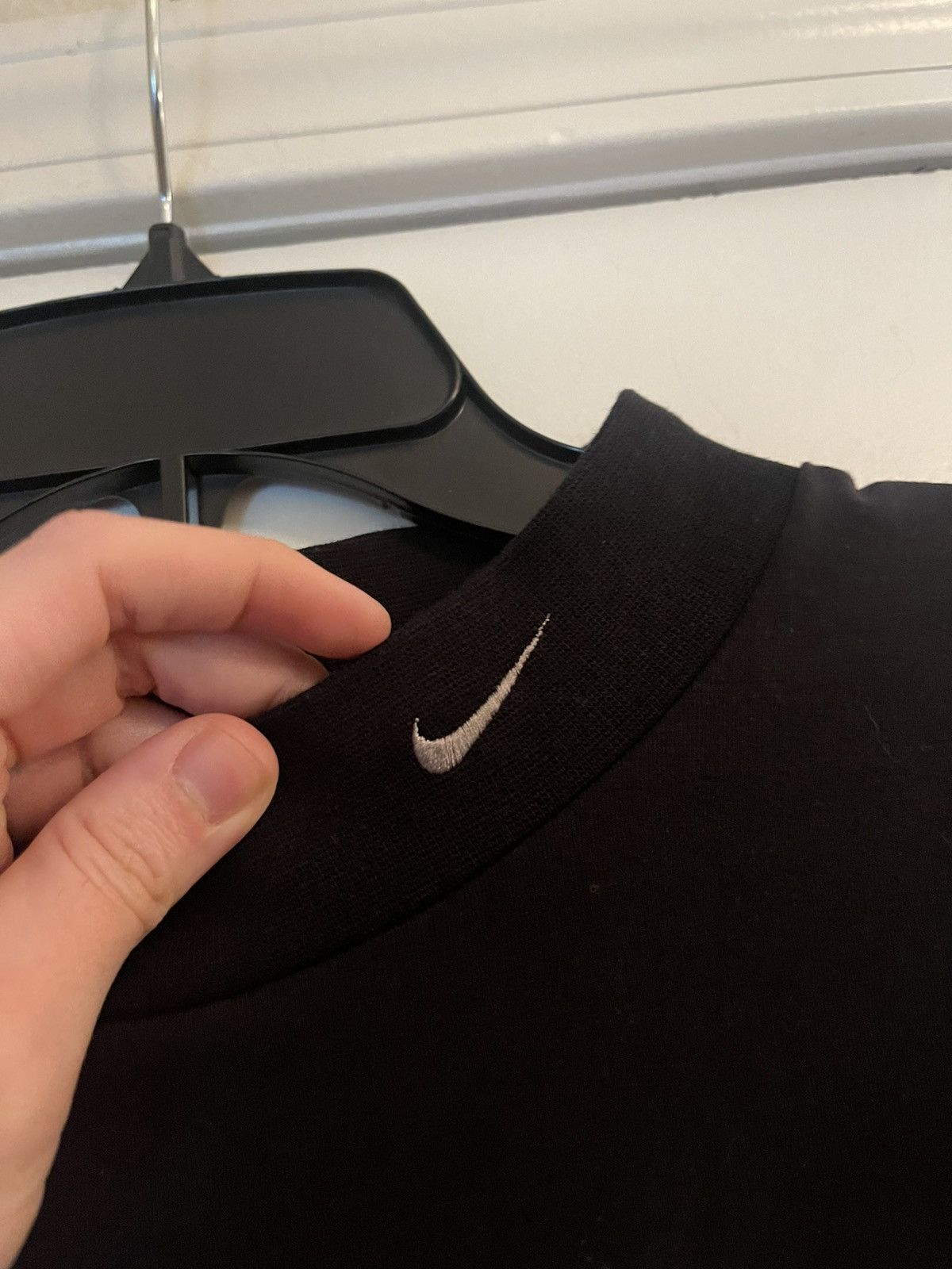 Nike × Vintage Vintage Nike Men's Life Long-Sleeve Mock Neck Shirt No Tag Size US XXL / EU 58 / 5 - 2 Thumbnail