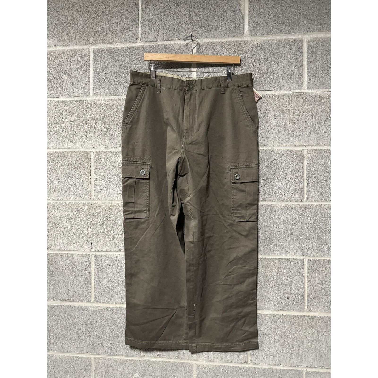 Vintage Vintage Y2K Arizona Baggy Green Cargo Pants Size US 36 / EU 52 - 6 Thumbnail