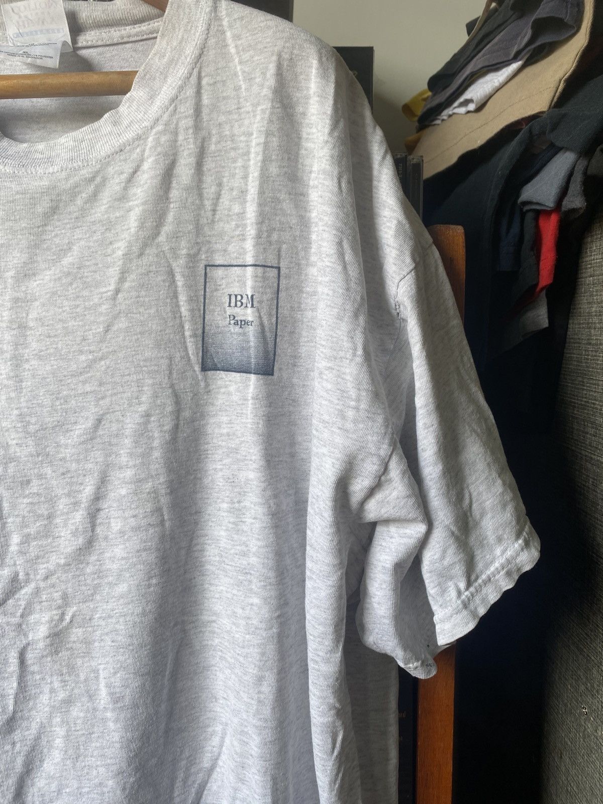 Vintage VTG IBM t shirt Size US XL / EU 56 / 4 - 2 Thumbnail