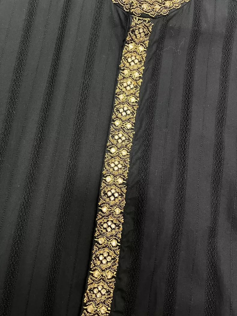 Saint Laurent Paris Saint Laurent Paris19 Spring/Summer Show Style Black Gold Size US XXS / EU 40 - 4 Thumbnail